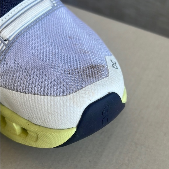 On Running Gray and Lime Sneakers - Picture 2 of 10